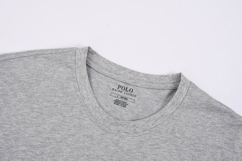5A Classic Fit Polo Bear Jersey T-Shirt Blue