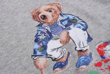 5A Classic Fit Polo Bear Jersey T-Shirt Black