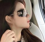 5A Women's Fashion Large Lens Sunglasses 54YS