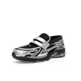 5A NB 1906L  Loafer Silver Black Shoes  U1906LOB
