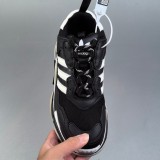 5A Triple S Black white