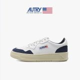 5A Medalist Leather Low Sneakers White