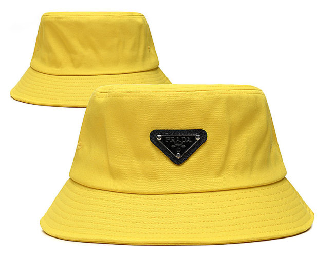 5A Simple Versatile Bucket Hat Yellow