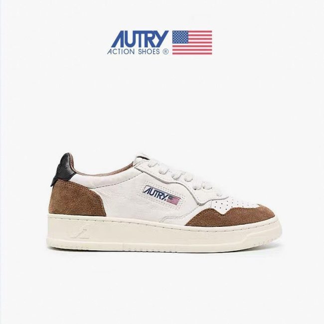 5A Medalist Leather Low Sneakers White