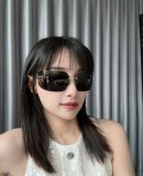 5A Women's Fashion Large Lens Sunglasses 54YS
