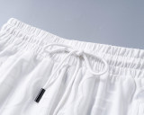5A Spring Summer Men's Jacquard Logo Short Sleeve Polo Shirt Shorts Set White 6575#