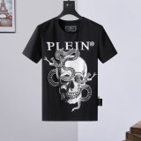 5A Summer Men's Fashion Skull Snake Short Sleeve T-Shirt 772