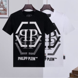 5A Summer Men's Short Sleeve T-Shirt with Diamonds 659