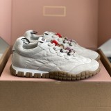 5A Tyre Technical Fabric And Suede Sneakers Grey
