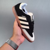 5A Samba Nylon Casual Versatile Sneakers Black