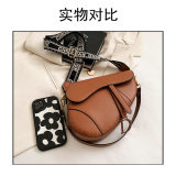 5A Women's Saddle Bag With Strap Orange