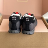 5A Tyre Technical Fabric And Suede Sneakers Black