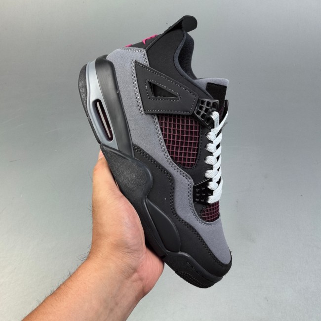 5A Air Jordan 4 Retro Smoked Grey Fear Basketball Shoes DH6927-001