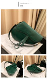 5A Women's Saddle Bag With Strap Green