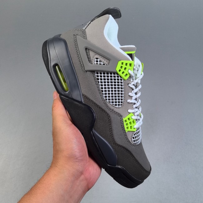 5A Jordan 4 Retro SE Neon Sneakers Basketball Shoes CT5342-007