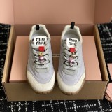 5A Tyre Technical Fabric And Suede Sneakers