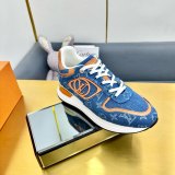 Run Away Sneaker Blue Brown