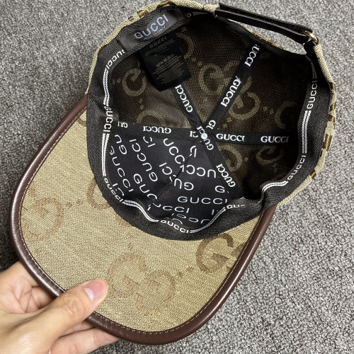 Jumbo GG Canvas Baseball Cap khaki