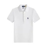 5A Women Slim Fit Stretch Polo Shirt White