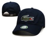 5A Simple Embroidered Logo Baseball Caps Dark Blue