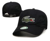 5A Simple Embroidered Logo Baseball Caps Black