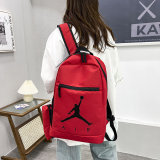 5A Printed Logo Casual Large Capacity Backpack Red