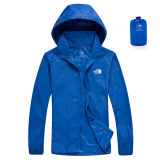 5A Men Women Windproof Jacket Dark Blue