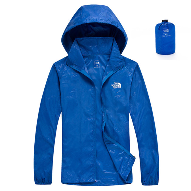 5A Men Women Windproof Jacket Dark Blue