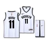 5A NBA Jerseys Suit Sleeveless Jersey Shorts Set White