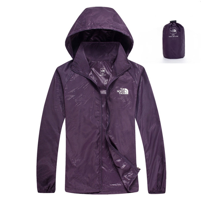 5A Men Women Windproof Jacket Purple
