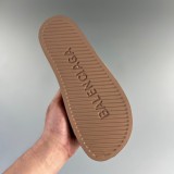 5A Letter Logo Pool Slide Slipper Black