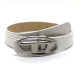 5A B-1dr Women Belt White