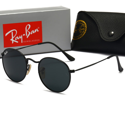 5A Fashion Simple Round Frame Sunglasses 3447