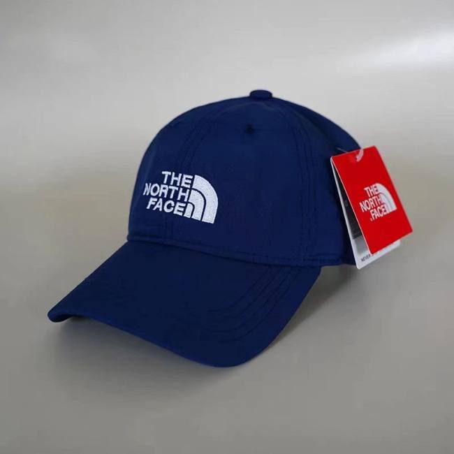 5A Embroidered Logo Canvas Caps Dark Blue