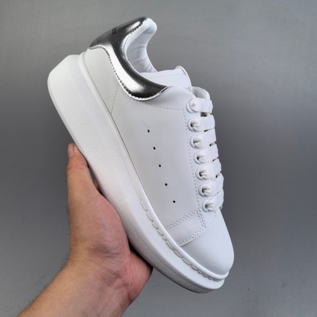 5A Oversized Casual Versatile Thick Bottom Sneakers White