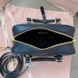5A Arcadie Leather Bag Handbag Khaki
