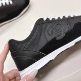 5A Low Top Trainer White Black (Women's)