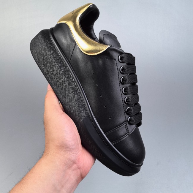5A Oversized Casual Versatile Thick Bottom Sneakers Black