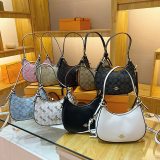 5A Women's Bailey Hobo Handbag Brown