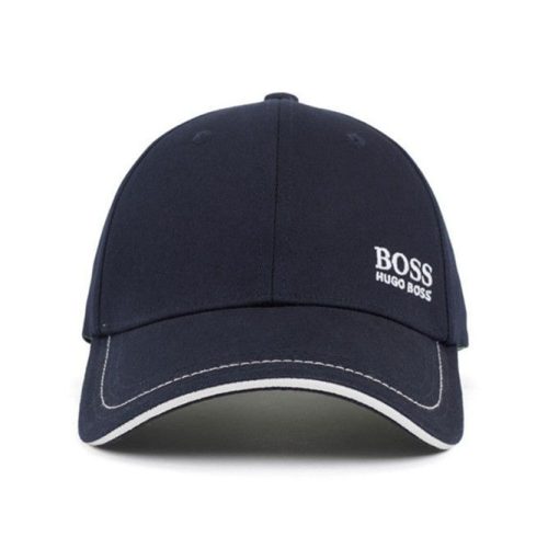 5A Embroidered Logo Adjustable Baseball Cap Dark Blue