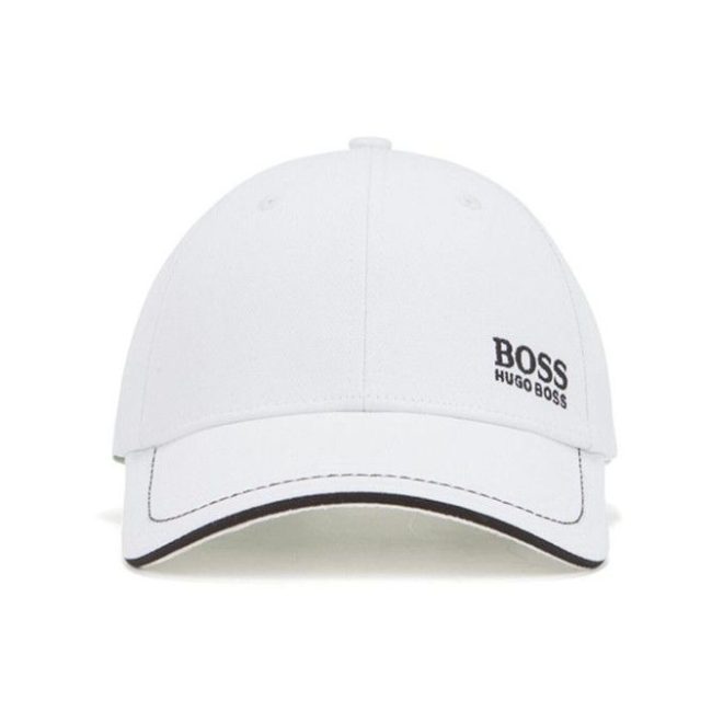 5A Embroidered Logo Adjustable Baseball Cap White