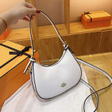 5A Women's Bailey Hobo Handbag White