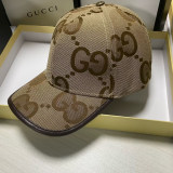 Jumbo GG Canvas Baseball Cap khaki