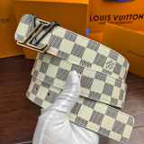 5A Men Hollow Belt White
