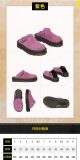 5A Zebzag Suede Slingback Platform Mule Pink