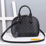 5A Alma HandBag Shoulder Bag Black