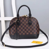5A Alma HandBag Shoulder Bag Brown