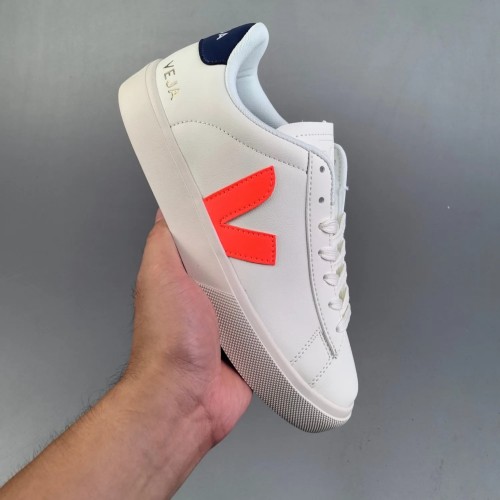 5A Campo Low Chromefree Leather Shoes White
