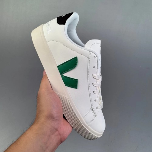 5A Campo Low Chromefree Leather Shoes White