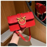 5A Women's Shoulder Bag Imprimé Logo Handbag Red